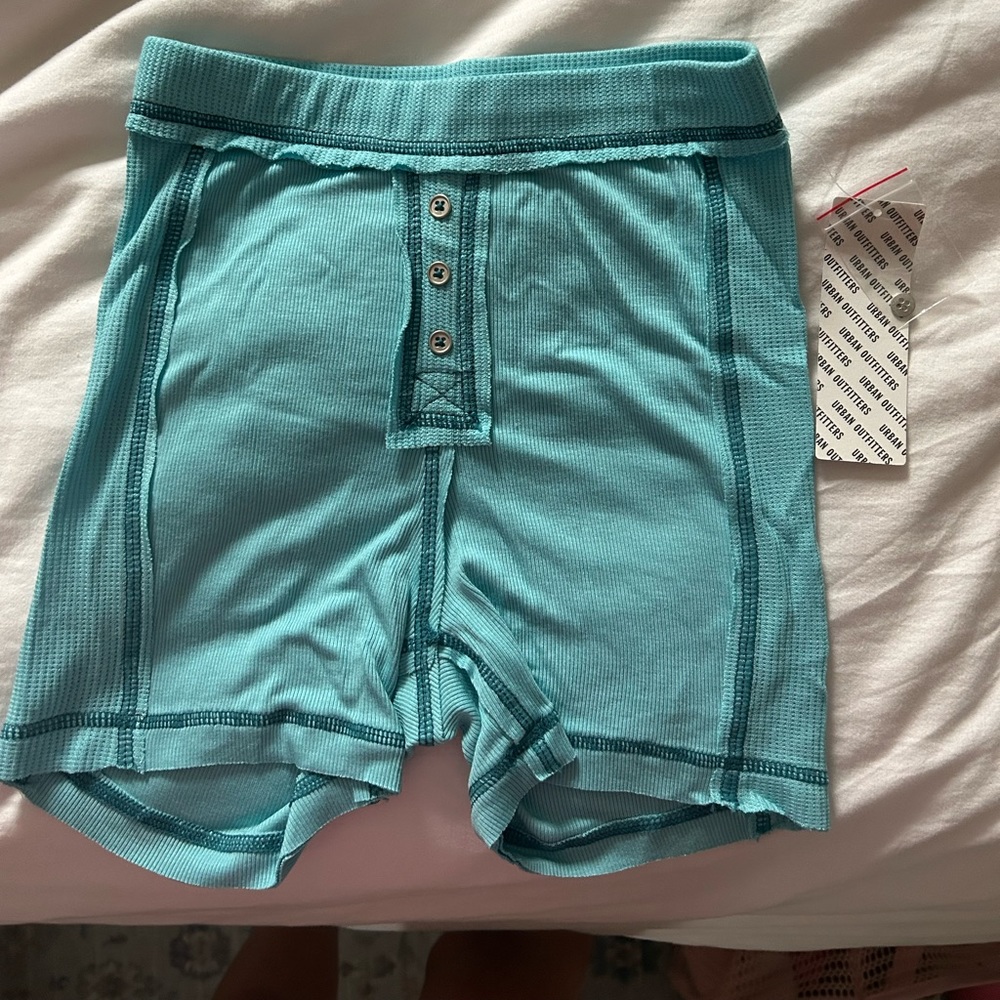 Urban Outfitters Blue Boxer Shorts